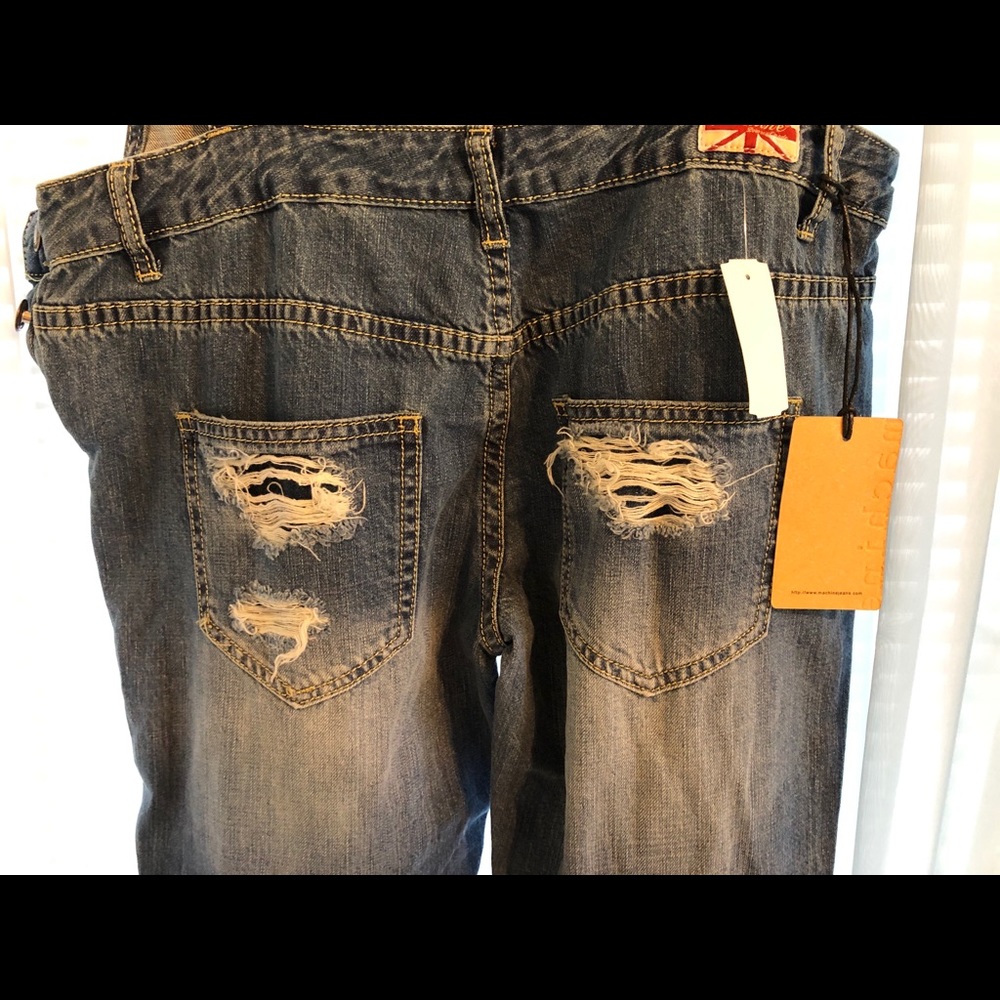 Machine Brand Denim Overalls - Picture 5 of 7